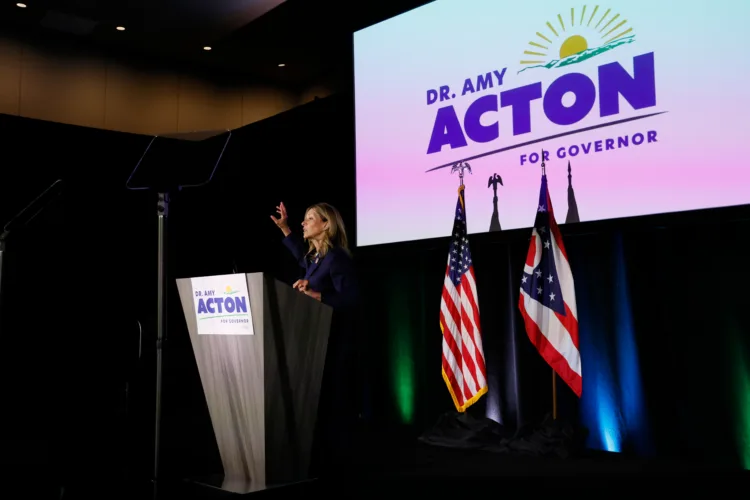 Assailant lunged at Democratic candidate for Ohio governor at fair, campaign says